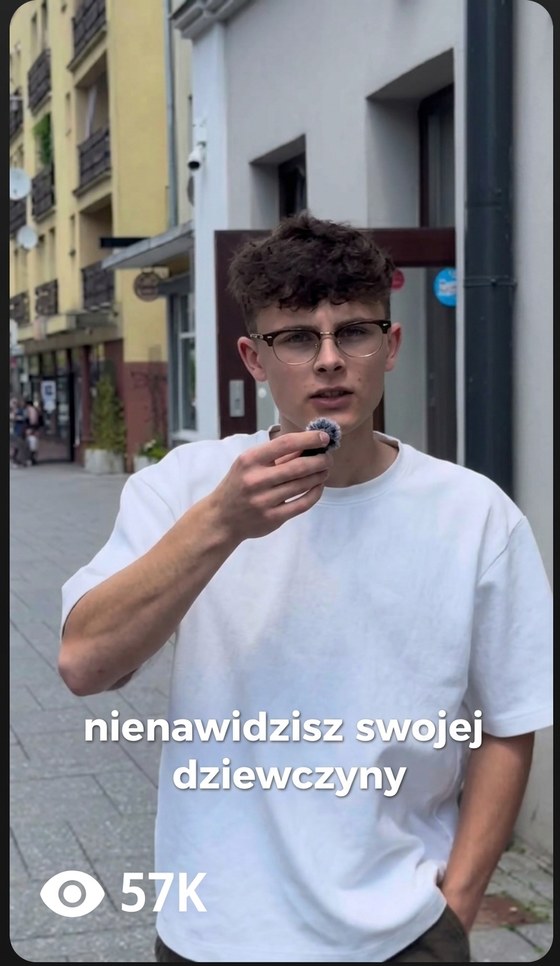 Kadr z rolki nakr&eacute;conej w Płońsku &mdash; 57 tys. wyświetleń
